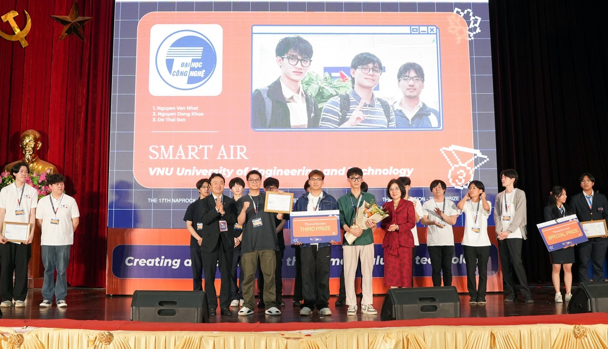 Vietnam wins third prize at NAPROCK Procon 2026 contest